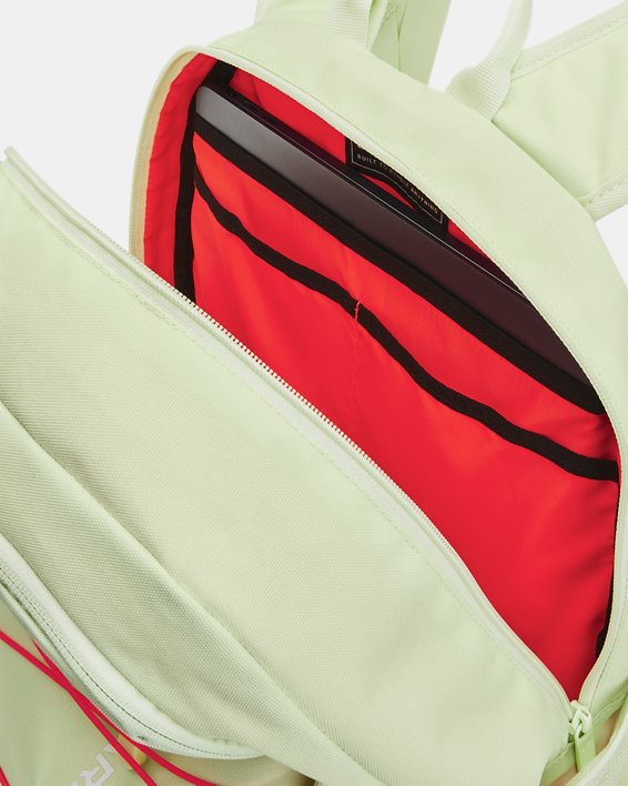 UA Hustle Sport Backpack, Green, pdpMainDesktop image number 4